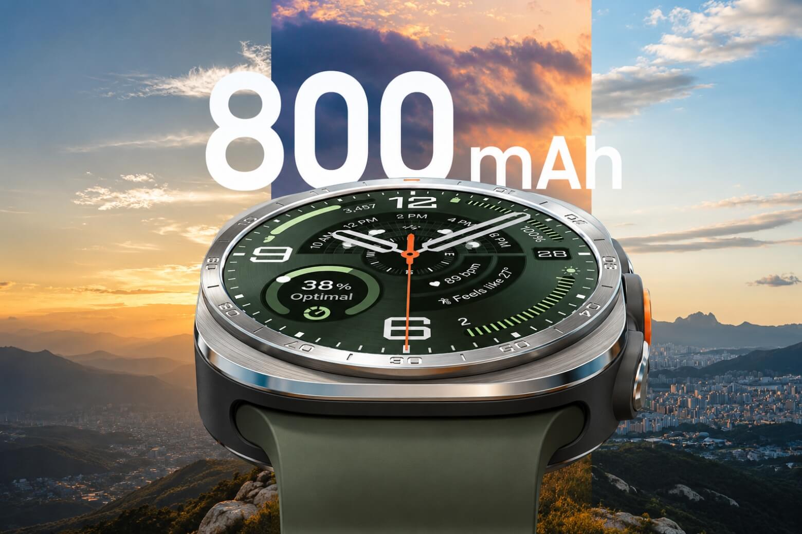 Đánh giá hiệu năng Samsung Galaxy Watch Ultra2 qua trải nghiệm thực tế 7 Đánh giá hiệu năng Samsung Galaxy Watch Ultra2 pin 800mAh