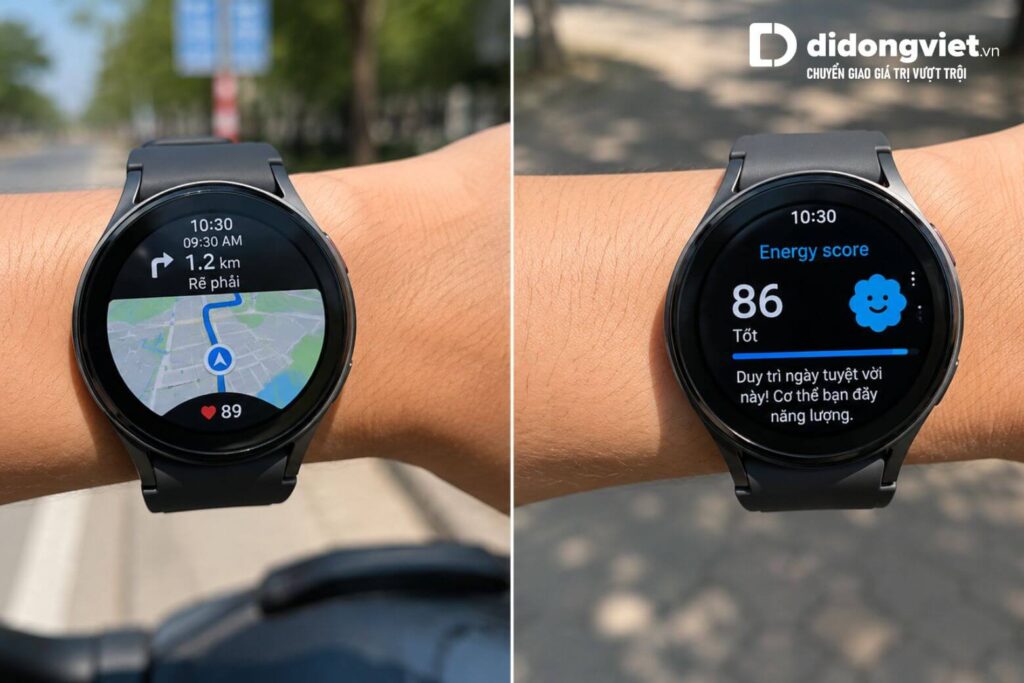 Đánh giá hiệu năng Samsung Galaxy Watch9 với vi xử lý Snapdragon Wear Elite và thời lượng pin thực tế 6 Người dùng trải nghiệm tính năng GPS và theo dõi sức khỏe trên Galaxy Watch9 ngoài trời nắng