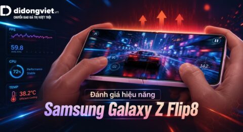 Đánh giá hiệu năng Samsung Galaxy Z Flip8