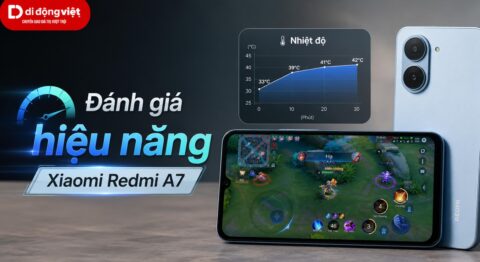 Đánh giá hiệu năng và khả năng chơi game của Xiaomi Redmi A7