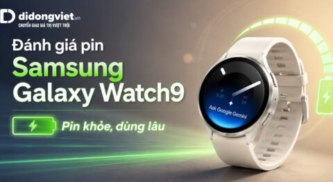 Đánh giá pin Samsung Galaxy Watch9