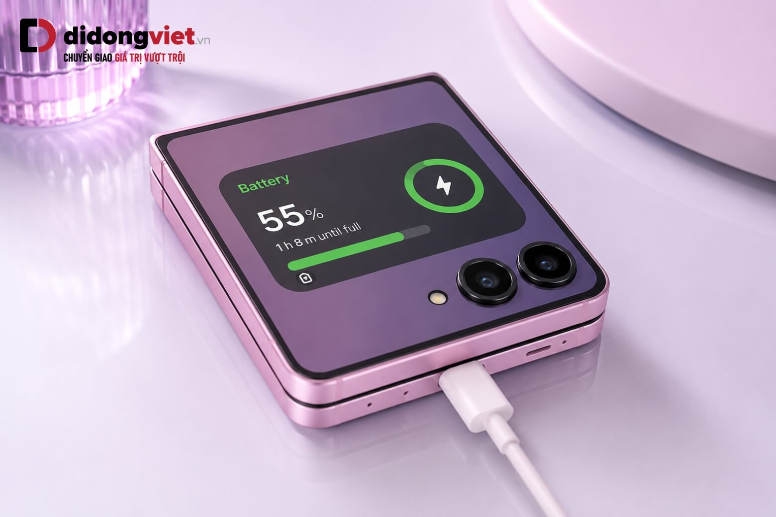 Đánh giá pin Samsung Galaxy Z Flip8: 4.300 mAh có đủ dùng trọn một ngày? 9 Đánh giá pin Samsung Galaxy Z Flip8 tốc độ sạc 25W