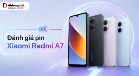 Đánh giá pin Xiaomi Redmi A7