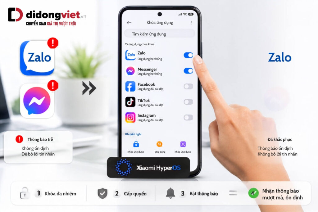 Đánh giá chi tiết REDMI 15 5G và trải nghiệm viên pin 7000mAh thực tế 7 HyperOS chính hãng giúp thông báo ổn định và ít lỗi hơn.
