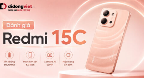 Đánh giá Redmi 15C