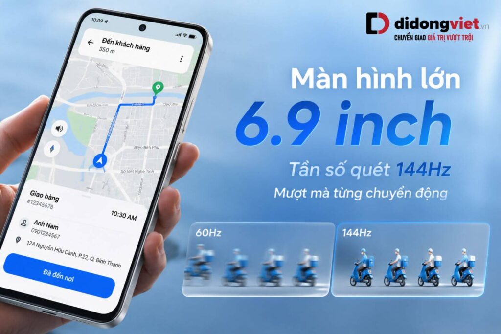 Đánh giá REDMI 17 5G và tổng hợp thông tin rò rỉ về cấu hình, giá bán 8 Màn hình 6.9 inch 144Hz hứa hẹn mang đến trải nghiệm hiển thị mượt mà.