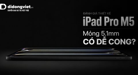 Đánh giá thiết kế iPad Pro M5