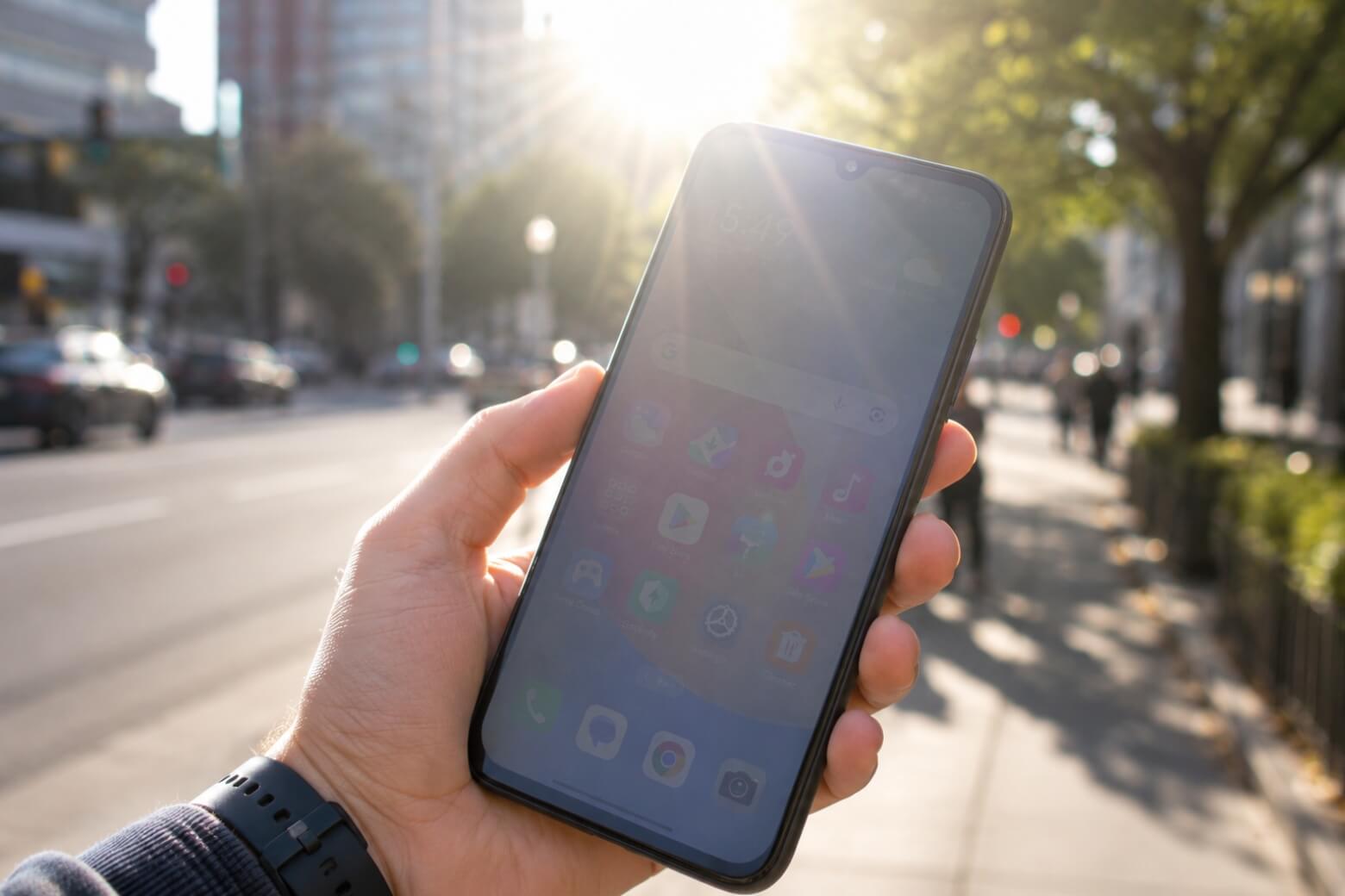 Đánh giá Xiaomi Redmi A7 chi tiết qua trải nghiệm thực tế 9 Đánh giá Xiaomi Redmi A7 dùng ngoài trời nắng gắt