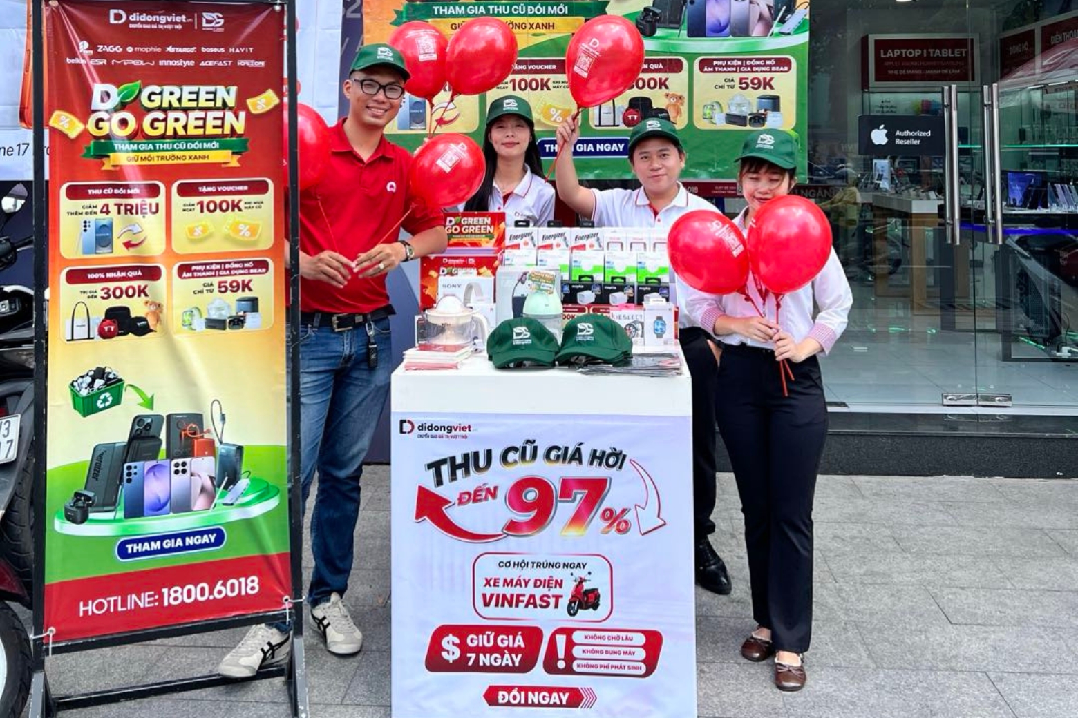 Di Động Việt hợp tác Phương Linh JSC lan tỏa lối sống xanh qua chương trình D Green Go Green tháng 7 5 Di Động Việt hợp tác Phương Linh JSC lan tỏa lối sống xanh qua chương trình D Green Go Green tháng 7