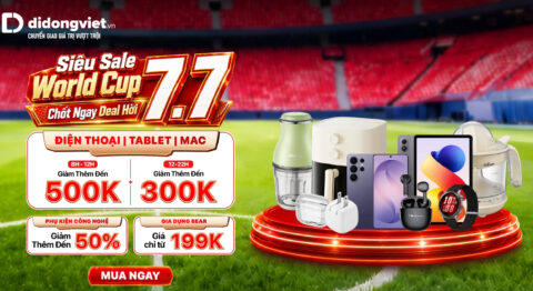 sale ngày đôi 7.7 world cup