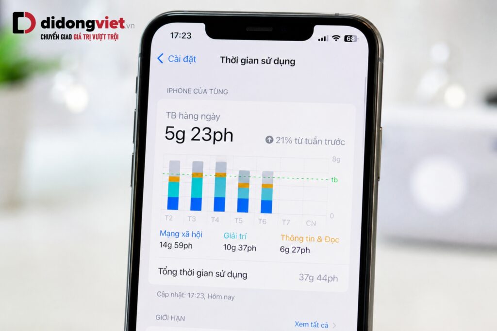 Screen Time là gì? Cách cài đặt giới hạn thời gian trên iPhone chính hãng 4 Screen Time là gì: Cách cài đặt giới hạn thời gian trên iPhone chính hãng
