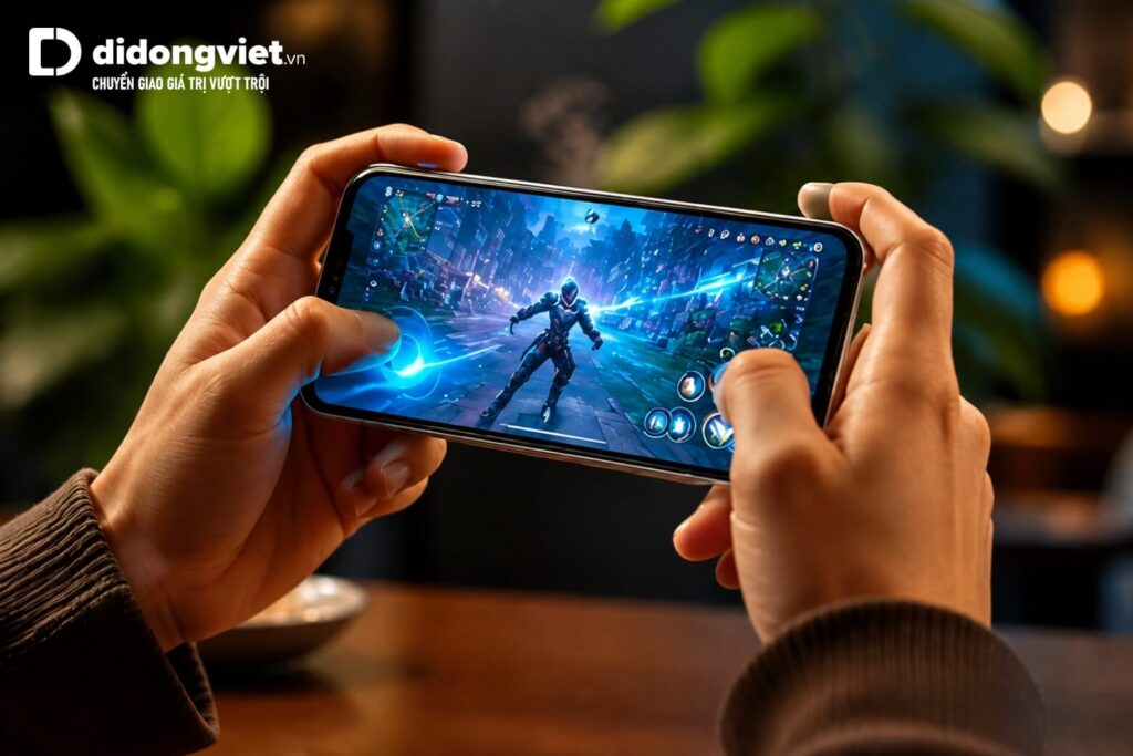 HoloVerse 3D trên OPPO Reno16 F: Đột phá quang học hay chiêu trò marketing? 8 Chơi game 3D đồ họa nặng trên OPPO Reno16 F 5G với chip Dimensity 7300-Energy mượt mà