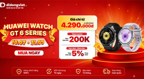 huawei watch gt 6 series 31 07 giảm 4,29 triệu đồng