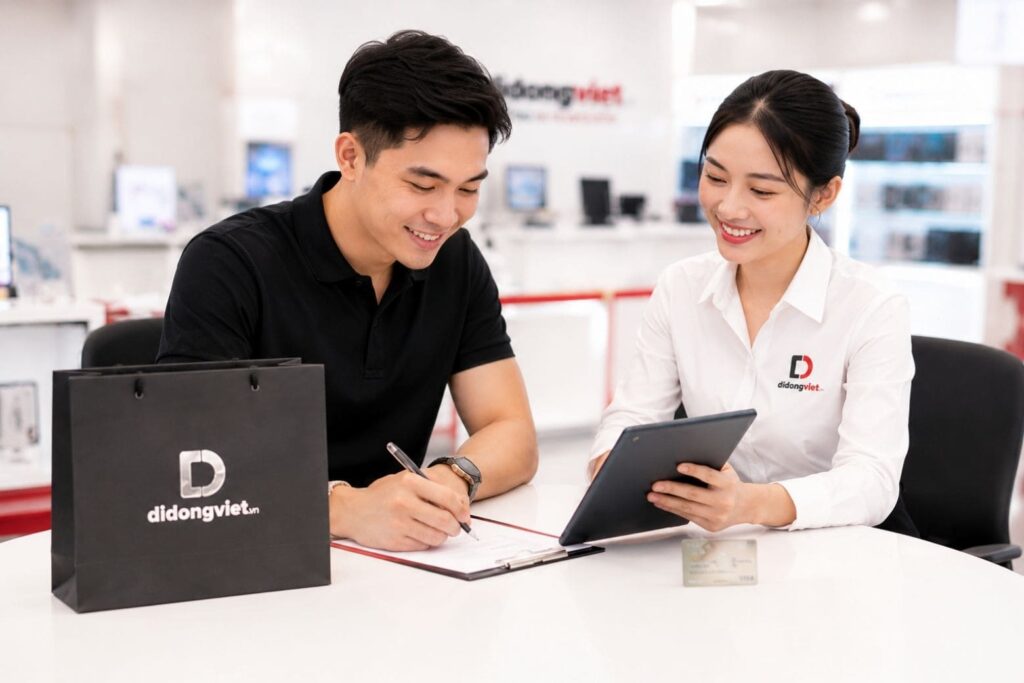 Ưu đãi 200.000đ mở thẻ tín dụng OCB tại Di Động Việt: Hướng dẫn chi tiết 5 mo the ocb di dong viet giam 200k khach hang