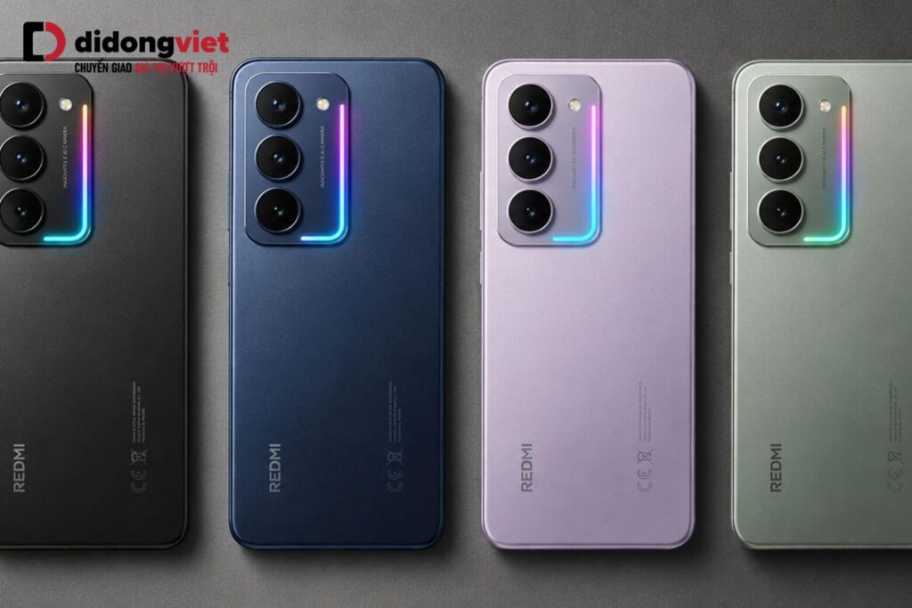 REDMI 17 5G dự kiến có mấy màu và hướng dẫn chọn màu phù hợp 5 4 phiên bản màu rò rỉ của REDMI 17 5G gồm Đen, Xanh thẫm, Tím hoa sen và Xanh lá sồi