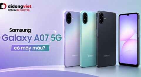 Samsung Galaxy A07 5G có mấy màu