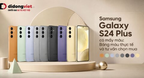 Samsung Galaxy S24 Plus có mấy màu: Bảng màu thực tế và tư vấn chọn mua Samsung Galaxy S24 Plus có mấy màu - Di Động Việt