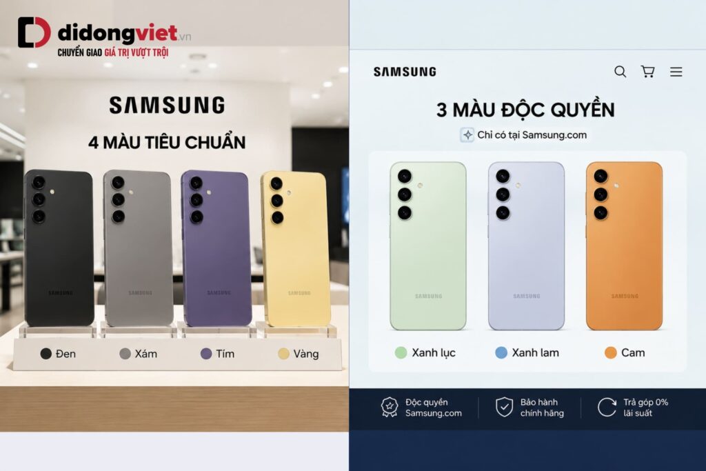 Samsung Galaxy S24 Plus có mấy màu: Bảng màu thực tế và tư vấn chọn mua 4 Samsung Galaxy S24 Plus có mấy màu - Di Động Việt