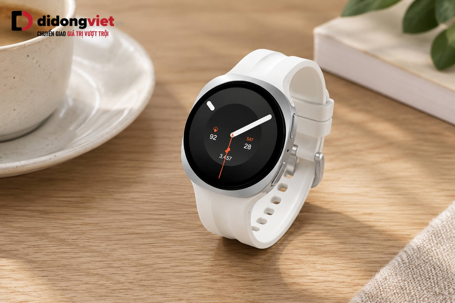 Samsung Galaxy Watch9 có mấy màu? Gợi ý cách chọn tối ưu theo phong cách 7 Samsung Galaxy Watch9 có mấy màu phiên bản Kem 40mm