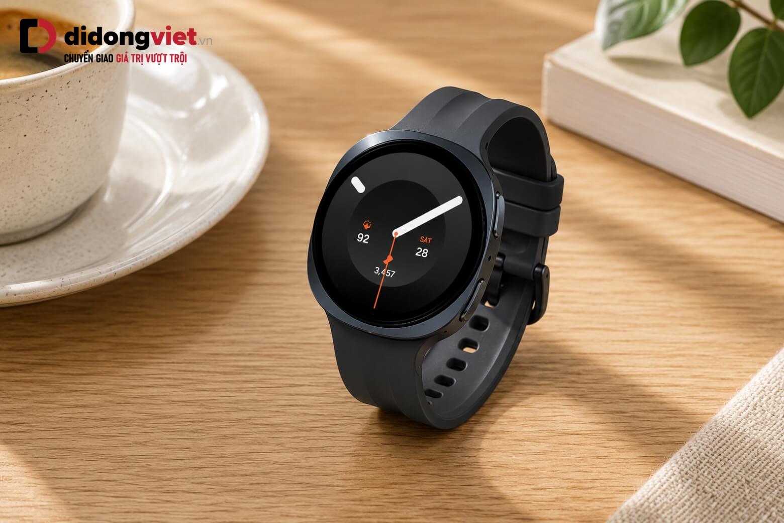 Samsung Galaxy Watch9 có mấy màu? Gợi ý cách chọn tối ưu theo phong cách 8 Samsung Galaxy Watch9 có mấy màu phiên bản Xám Graphite