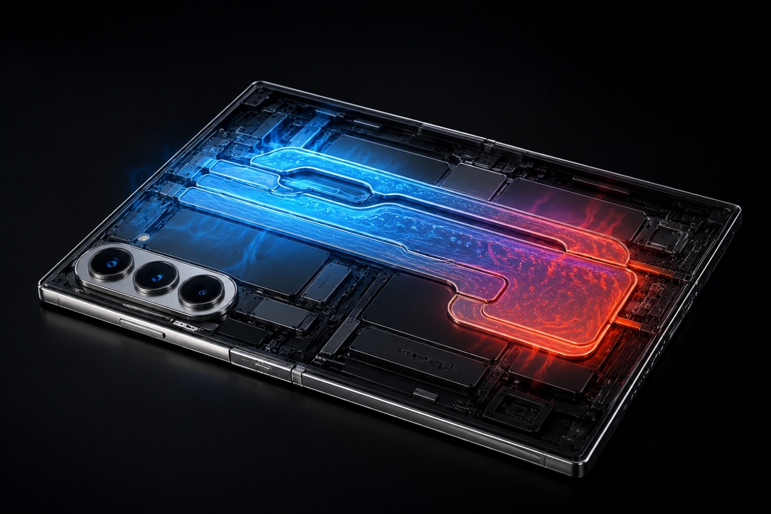 Rò rỉ tin đồn Samsung Galaxy Z Fold8 Ultra có gì mới về thiết kế, cấu hình? 8 Samsung Galaxy Z Fold8 Ultra có gì mới tản nhiệt buồng hơi