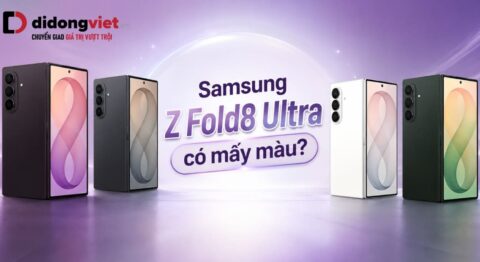 Samsung Z Fold8 Ultra có mấy màu