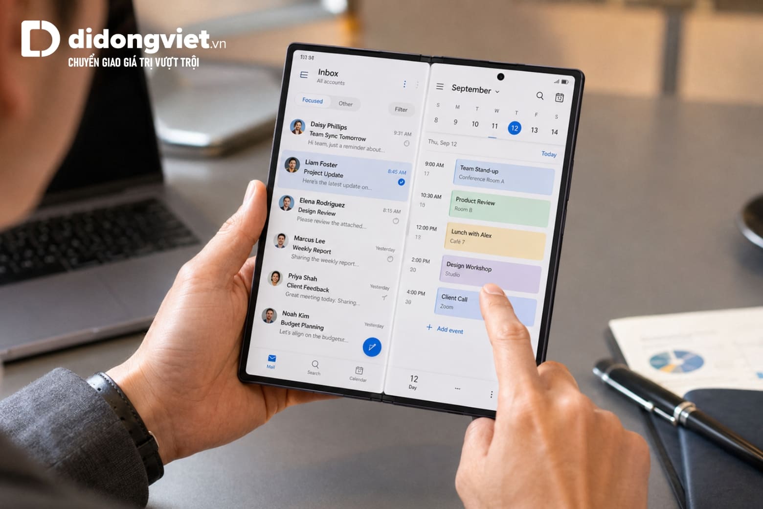 So sánh Samsung Z Fold8 Ultra và Huawei Mate X cho nhu cầu màn hình gập cao cấp 7 Trải nghiệm tính năng đa nhiệm công việc trên màn hình gập cao cấp