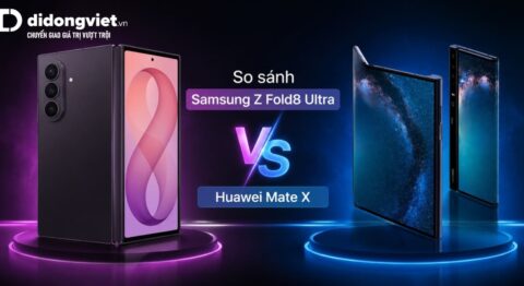 So sánh Samsung Z Fold8 Ultra và Huawei Mate X