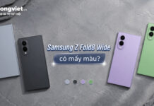 Samsung Z Fold8 Wide có mấy màu? Tư vấn chọn màu sắc theo bảng màu rò rỉ Samsung Z Fold8 Wide có mấy màu? Tư vấn chọn màu sắc thực tế