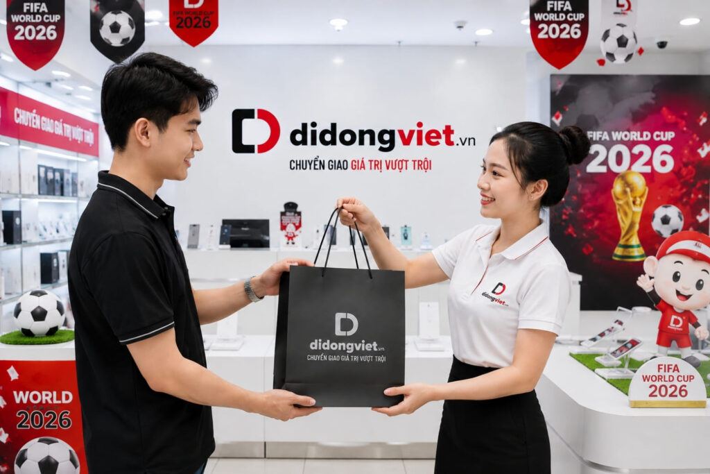 Bùng nổ Siêu Sale World Cup Di Động Việt: Chốt ngay deal công nghệ hời mùa hè 4 Siêu Sale World Cup 5.7 Di Động Việt 1072 Hậu Giang và 573 Xô Viết Nghệ Tĩnh