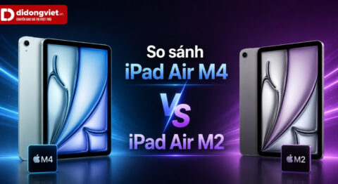 So sánh iPad Air M4 và iPad Air M2