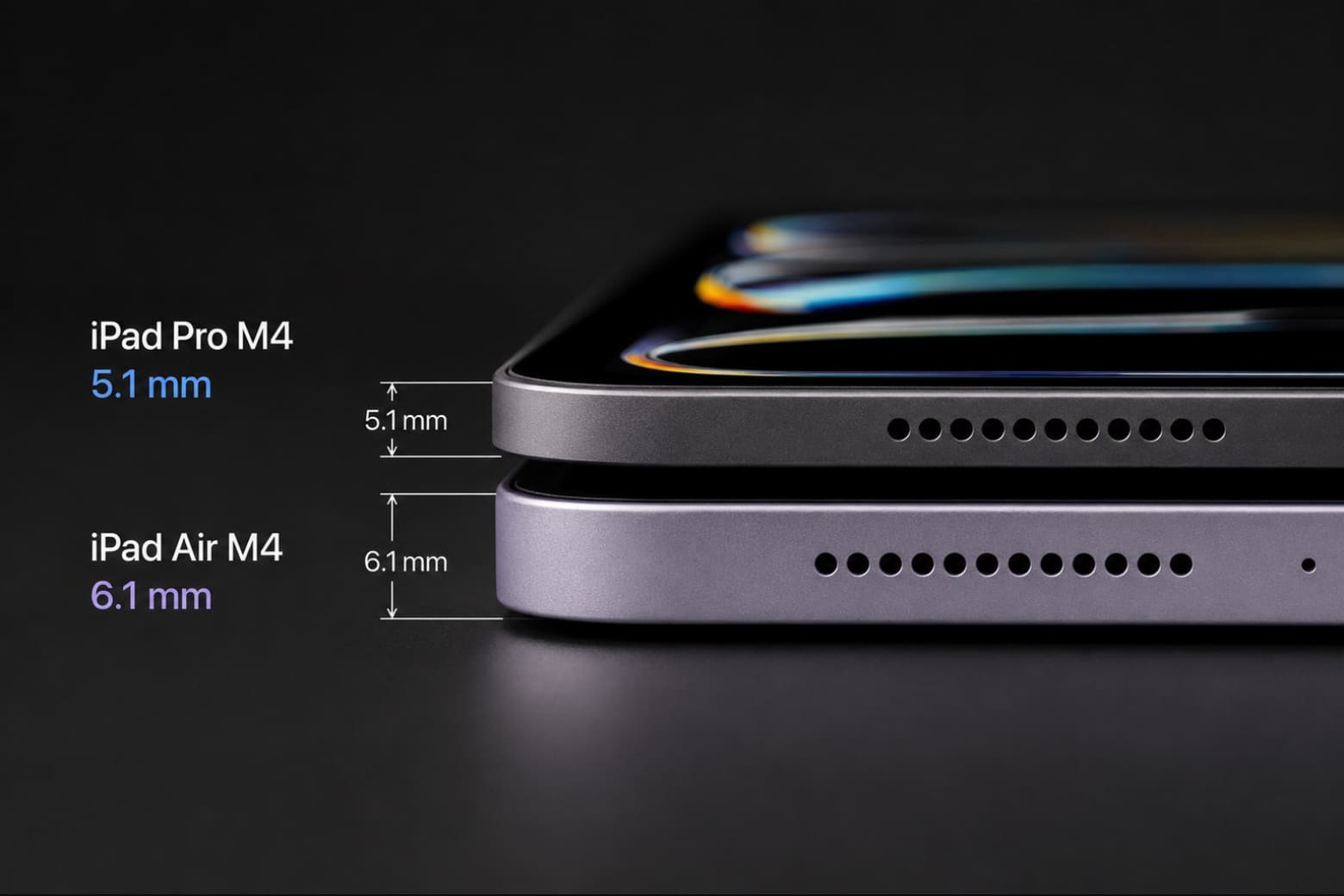 So sánh iPad Air M4 và iPad Pro M4: Hướng dẫn chọn máy theo nhu cầu và tối ưu chi phí 6 Trải nghiệm cầm nắm thực tế và sự thay đổi về thiết kế