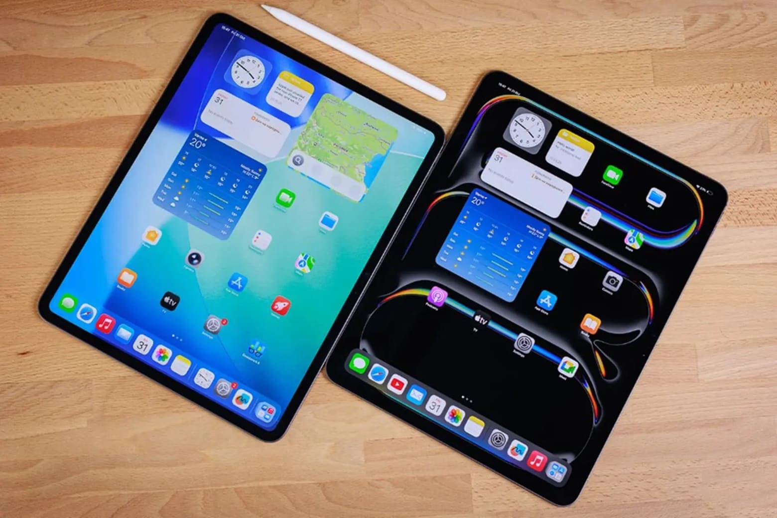 So sánh iPad Pro M5 và iPad Air M4: Khác biệt nào đáng trả thêm? 5 So sánh màn hình iPad Pro M5 và iPad Air M4
