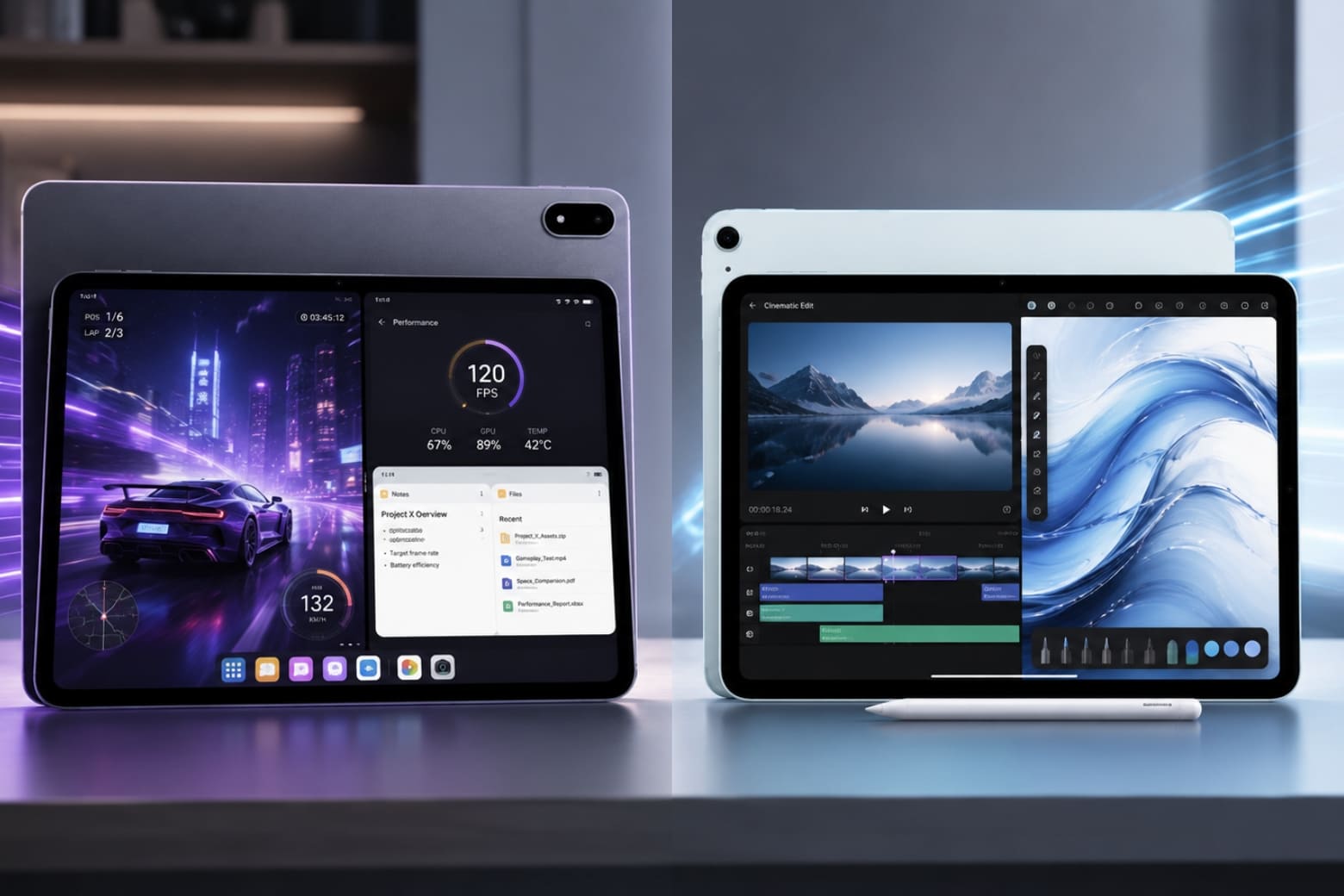 So sánh OnePlus Pad 3 và iPad Air M4 giữa cấu hình Android và hệ sinh thái Apple 6 Hiệu năng Snapdragon 8 Elite và Apple M4 trong từng nhu cầu