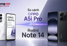 So sánh OPPO A5i Pro và REDMI Note 14: Cùng phân khúc tầm trung nên chọn máy nào? So sánh OPPO A5i Pro và Redmi Note 14