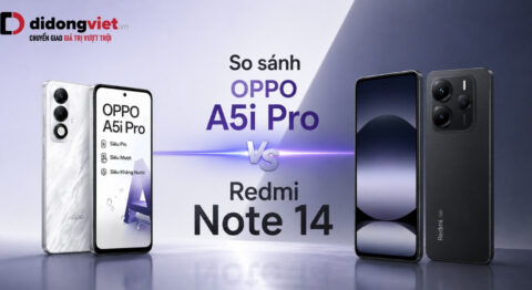 So sánh OPPO A5i Pro và Redmi Note 14