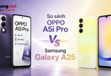 So sánh OPPO A5i Pro và Samsung Galaxy A25: Nên chọn màn hình rực rỡ hay viên pin cày cuốc? So sánh OPPO A5i Pro và Samsung Galaxy A25