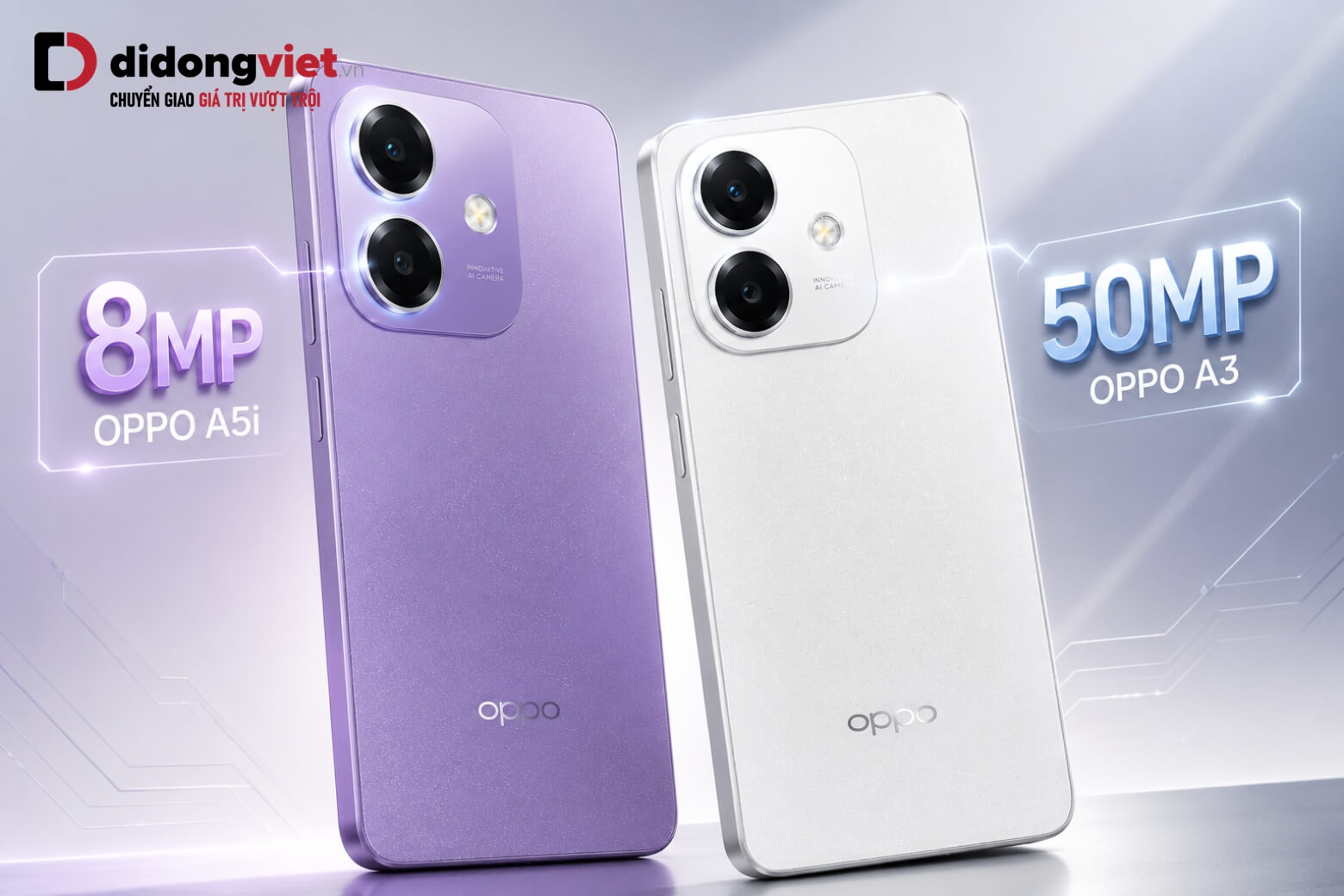 So sánh OPPO A5i và OPPO A3 chi tiết để lựa chọn máy phù hợp 6 So sánh OPPO A5i và OPPO A3 về camera