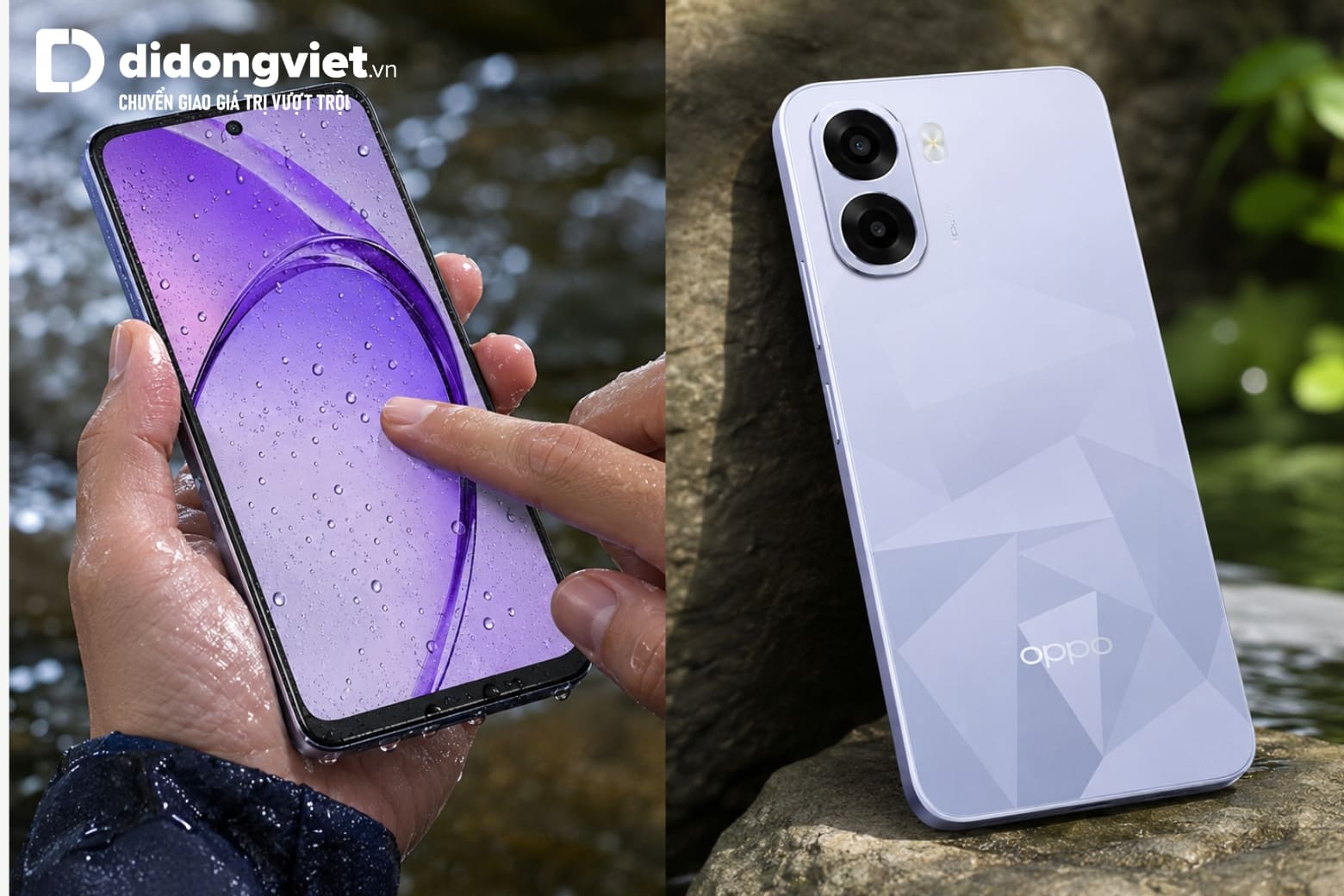 So sánh OPPO A5i và OPPO A6t: Chênh hơn 1 triệu, nên chọn máy nào? 6 So sánh thiết kế và khả năng kháng nước của OPPO A5i và OPPO A6t