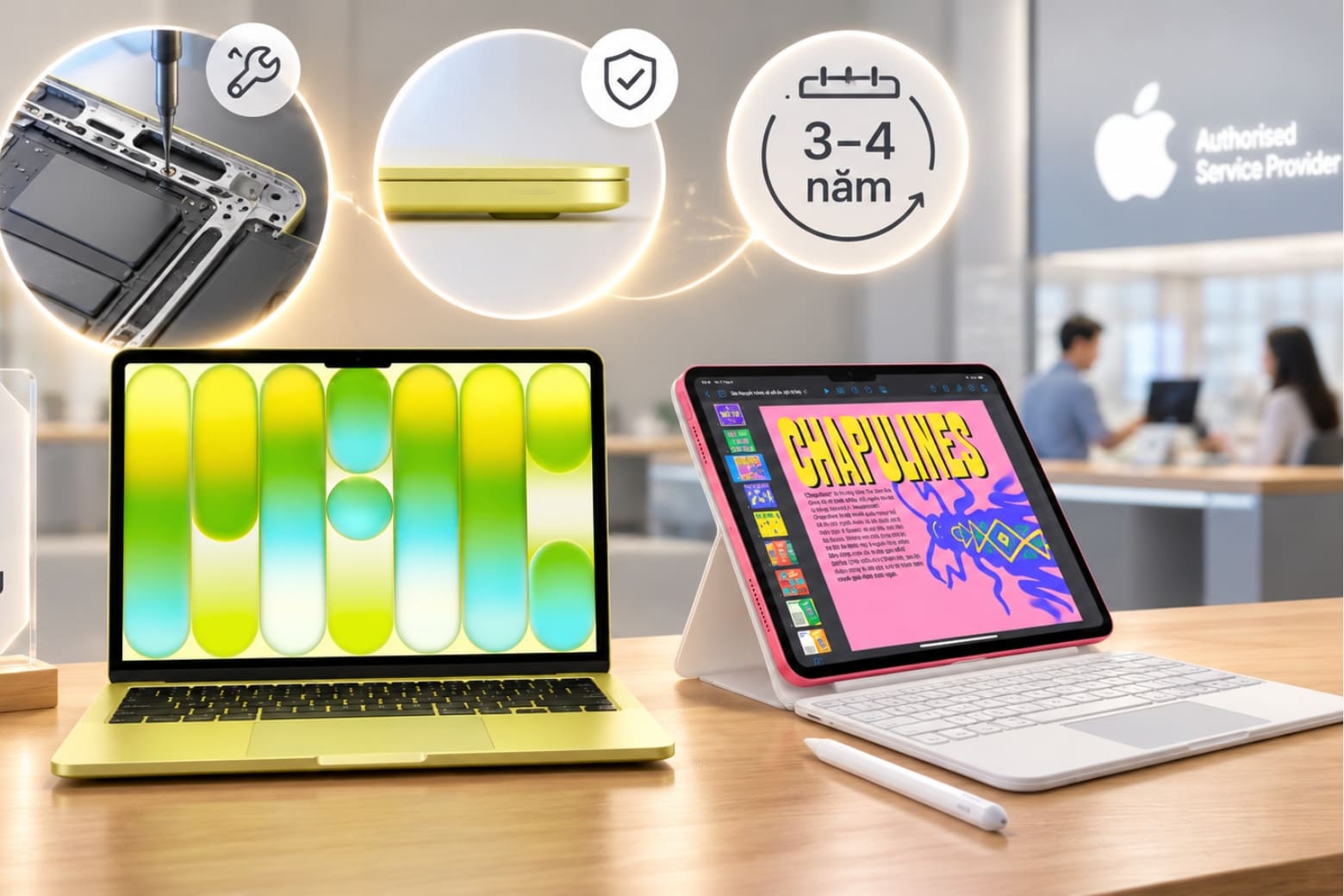 Nên mua MacBook Neo hay iPad A16 cho nhu cầu học tập và làm việc? 8 Chính sách bảo hành của sản phẩm