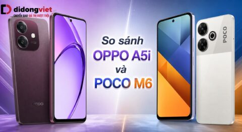 So sánh OPPO A5i và POCO M6