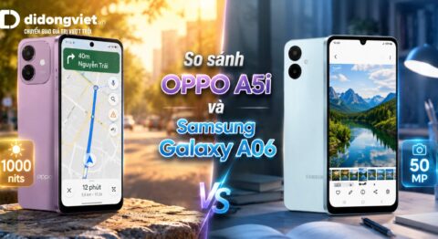 So sánh OPPO A5i và Samsung Galaxy A06 trong tầm giá 3 triệu đồng