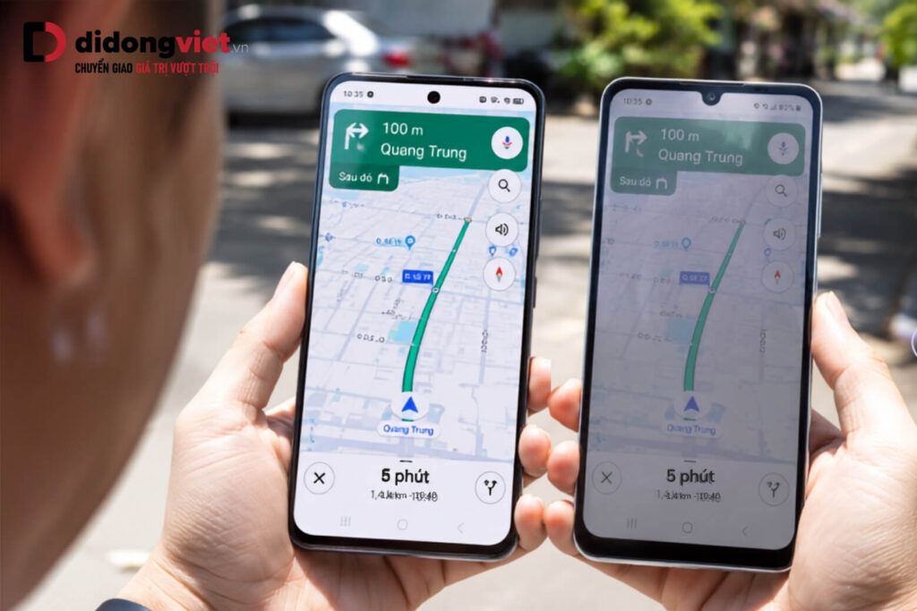 So sánh OPPO A5i và Samsung Galaxy A06 trong tầm giá 3 triệu đồng 6 OPPO A5i hiển thị ngoài trời sáng rõ hơn Samsung A06 nhờ thông số 1000 nits