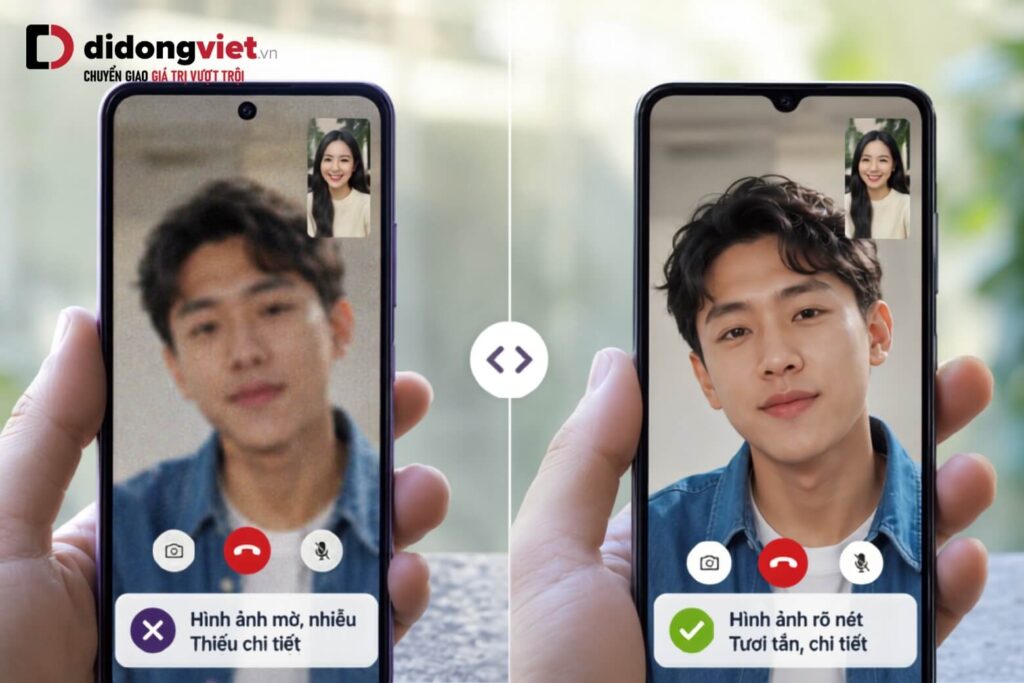 So sánh OPPO A5i và Samsung Galaxy A07 chi tiết để tìm máy bền và đáng tiền nhất 8 Camera 50MP của Galaxy A07 mang lại chất lượng ảnh và video call vượt trội so với OPPO A5i.