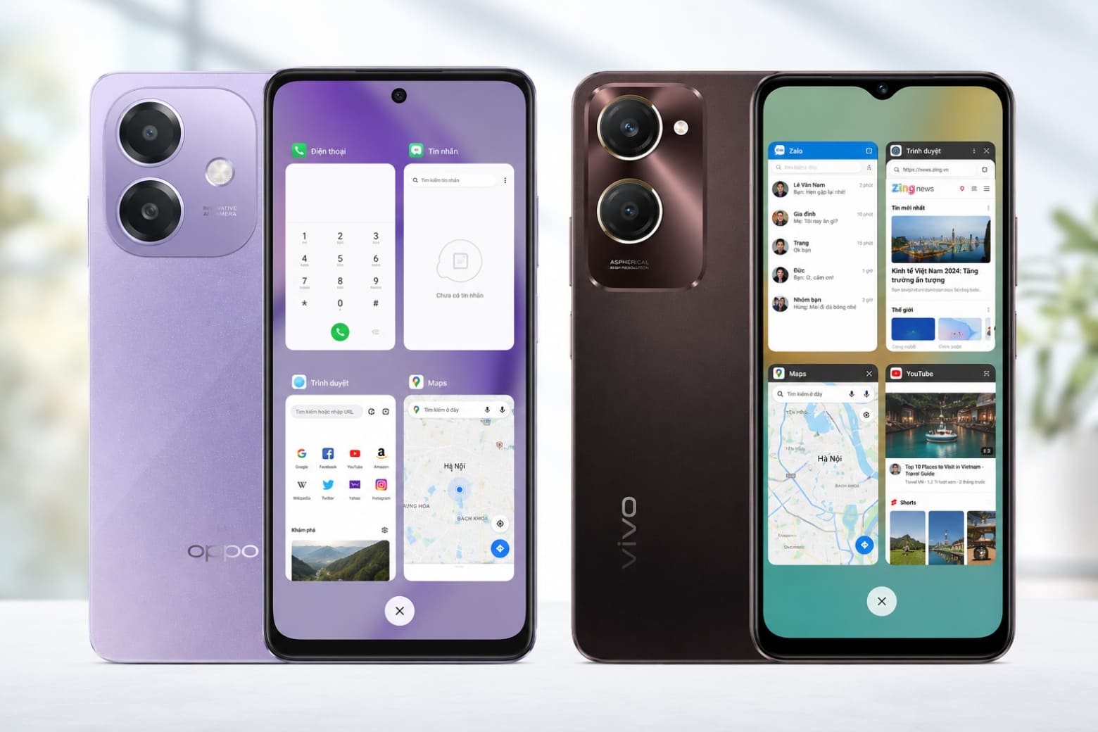 So sánh OPPO A5i và vivo Y18s: Chọn bền bỉ cày ải hay mượt mà đa nhiệm? 7 So sánh khả năng đa nhiệm OPPO A5i và vivo Y18s