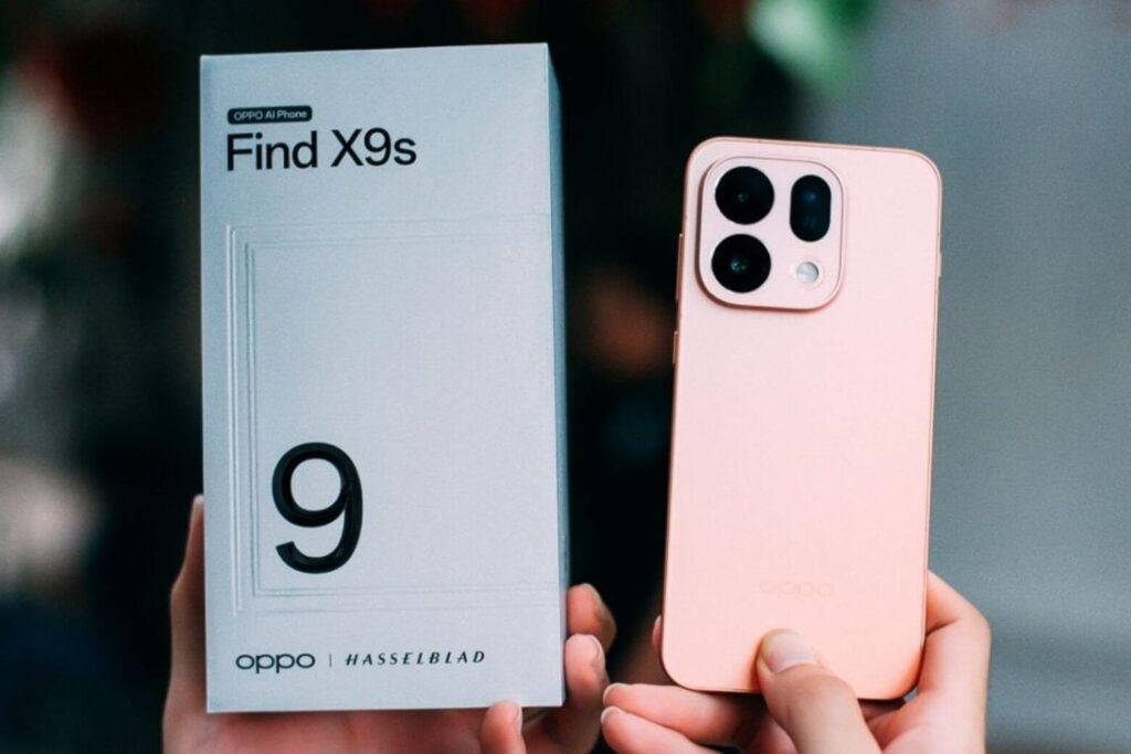 So sánh OPPO Find X9s và iPhone Air: Đánh đổi siêu mỏng hay chọn pin trâu? 9 OPPO Find X9s vượt trội với cụm 3 camera Hasselblad 50MP đa tiêu cự.