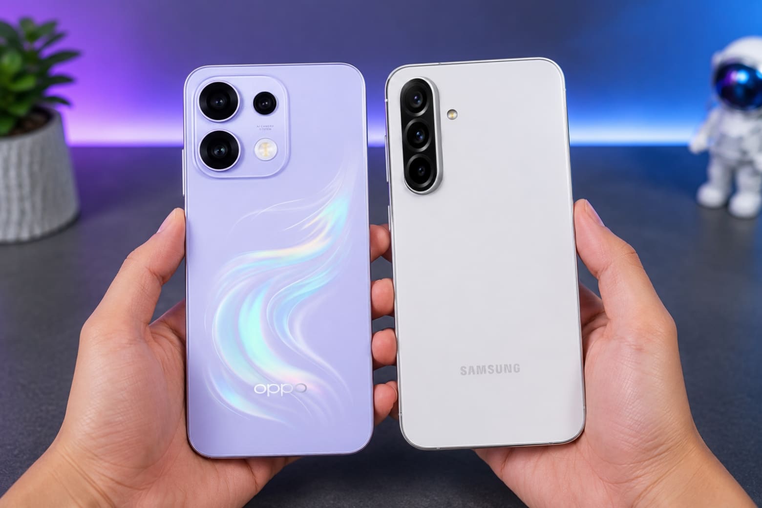 So sánh OPPO Reno16 F và Samsung Galaxy A37 nên chọn máy nào phù hợp với bạn? 12 Lựa chọn sẽ dễ dàng hơn khi cân nhắc camera, pin, thiết kế và phần mềm