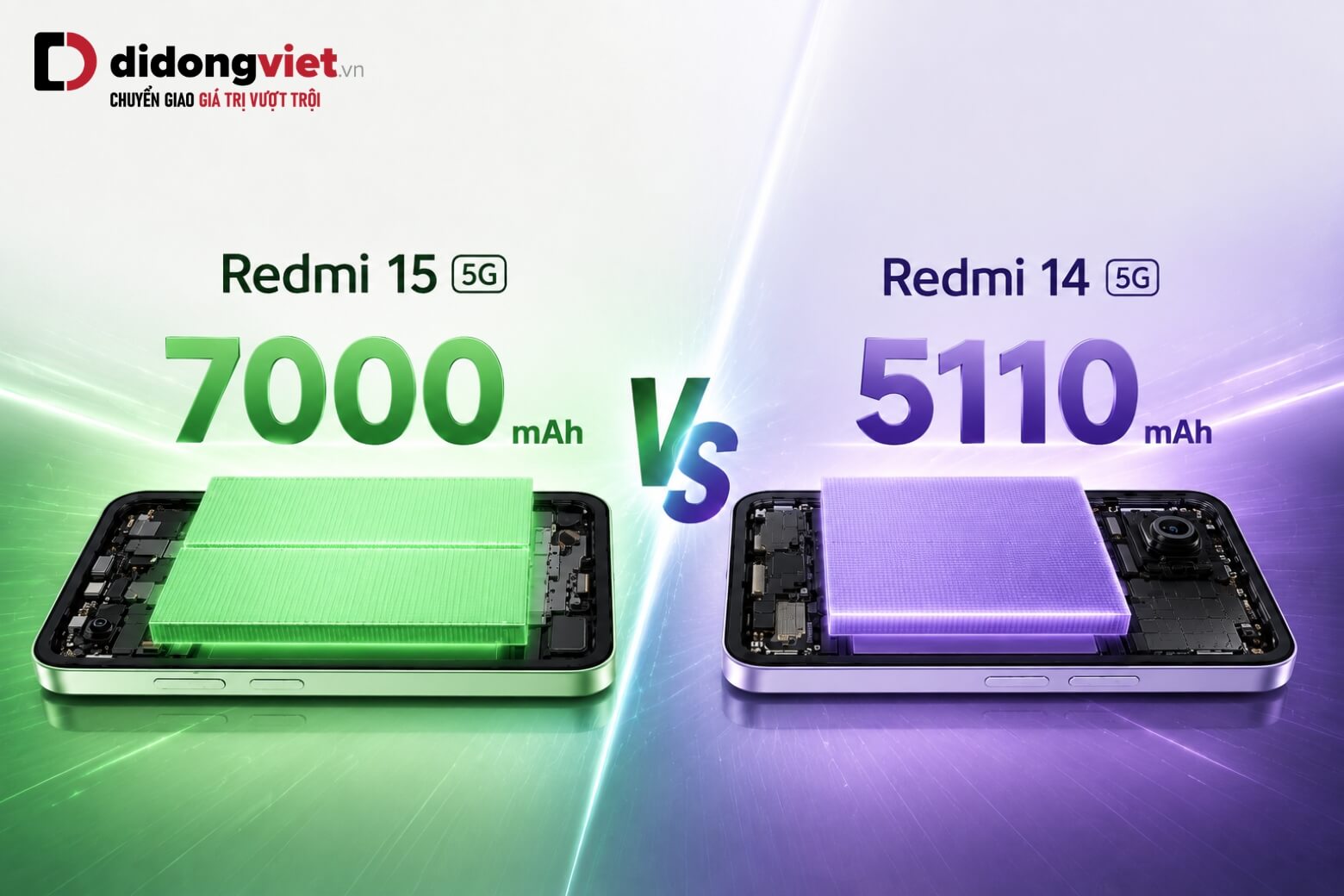 So sánh REDMI 15 5G và REDMI 14 5G: Đâu là lựa chọn hợp lý hơn? 10 So sánh Redmi 15 5G và Redmi 14 5G về pin sạc