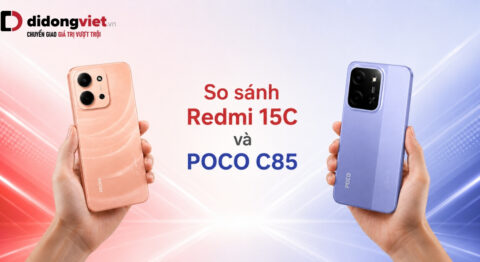 So sánh Redmi 15C và POCO C85