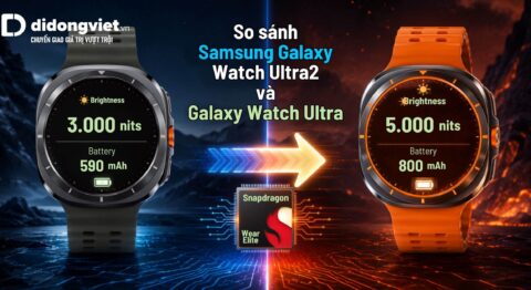 So sánh Samsung Galaxy Watch Ultra2 và Galaxy Watch Ultra chi tiết